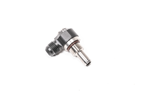 Radium Engineering — Radium Engineering 6AN Orb Swivel Banjo 8.5mm Barb to 6AN Male Bulkhead
SWIV BARB - view 3